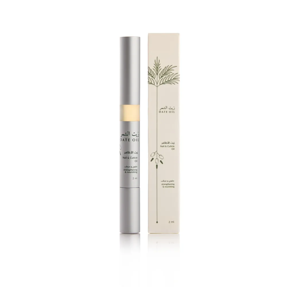 [684659970589] زيت الأظافر المقوي والمرطب - من زيت التمر 2 مل